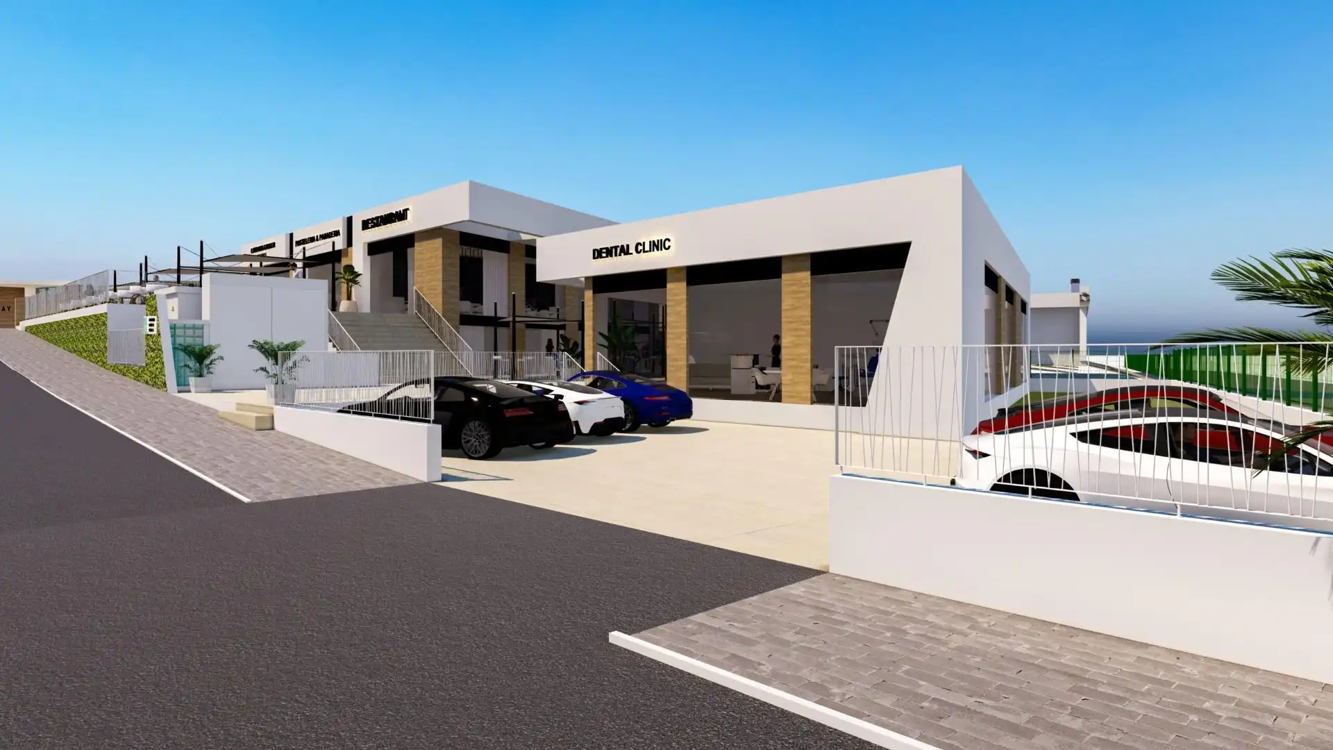 Vista exterior de Local en venta en Finestrat con Terraza