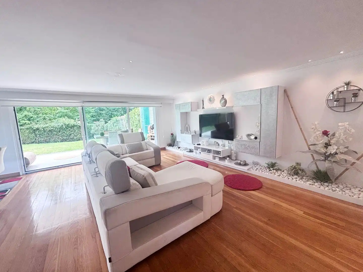 Sala de estar de Casa o chalet en venta en Hondarribia con Calefacción, Jardín privado y Terraza