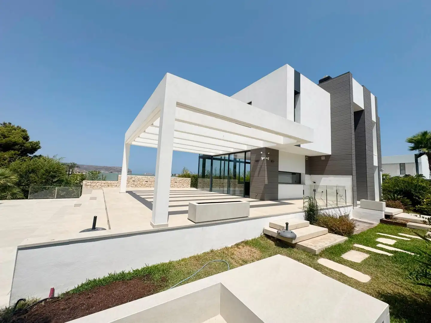 Vista exterior de Casa o xalet de lloguer en Jávea / Xàbia amb Aire condicionat, Calefacció i Jardí privat