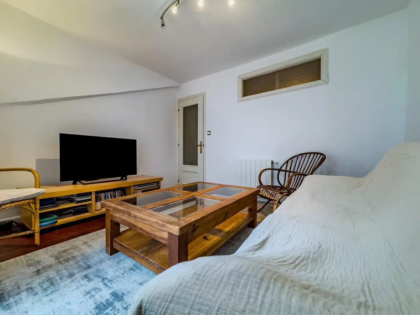 Sala d'estar de Àtic en venda en Santander amb Calefacció, Terrassa i Moblat