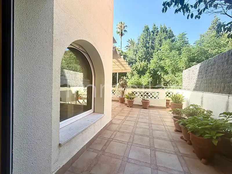Terrace of Attic for rent in Barcelona  with Air Conditioner, Heating and Parquet flooring