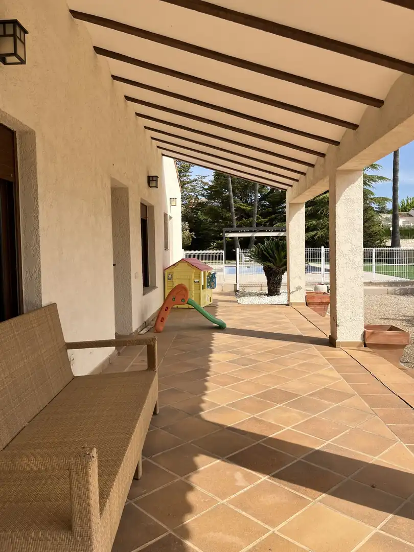 Terrassa de Casa o xalet en venda en Ontinyent amb Aire condicionat, Calefacció i Jardí privat