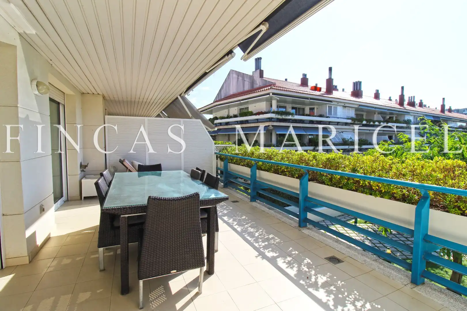 Terraza de Piso de alquiler en Sitges con Aire acondicionado, Calefacción y Terraza