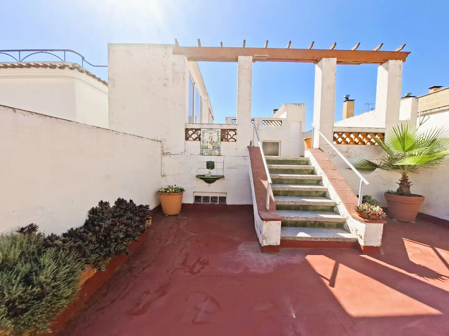 Terrassa de Casa o xalet en venda en Mataró amb Calefacció, Jardí privat i Terrassa