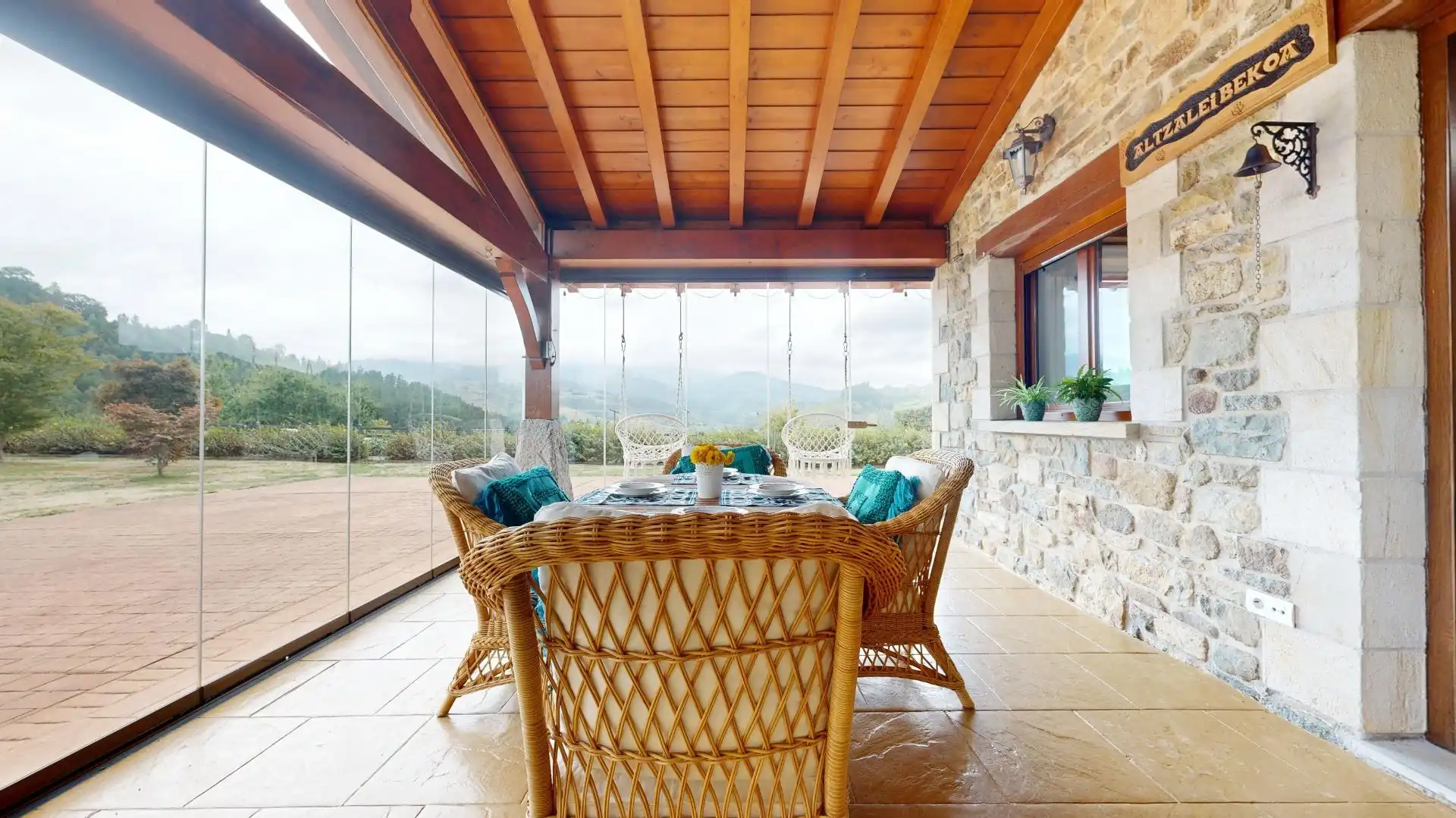 Casa a schiera con terrazza in vendita a Calle Barrio Ilunzar, imagen 5