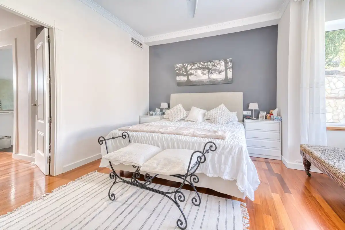 Habitación de Casa o chalet en venta en Mijas con Aire acondicionado, Jardín privado y Terraza