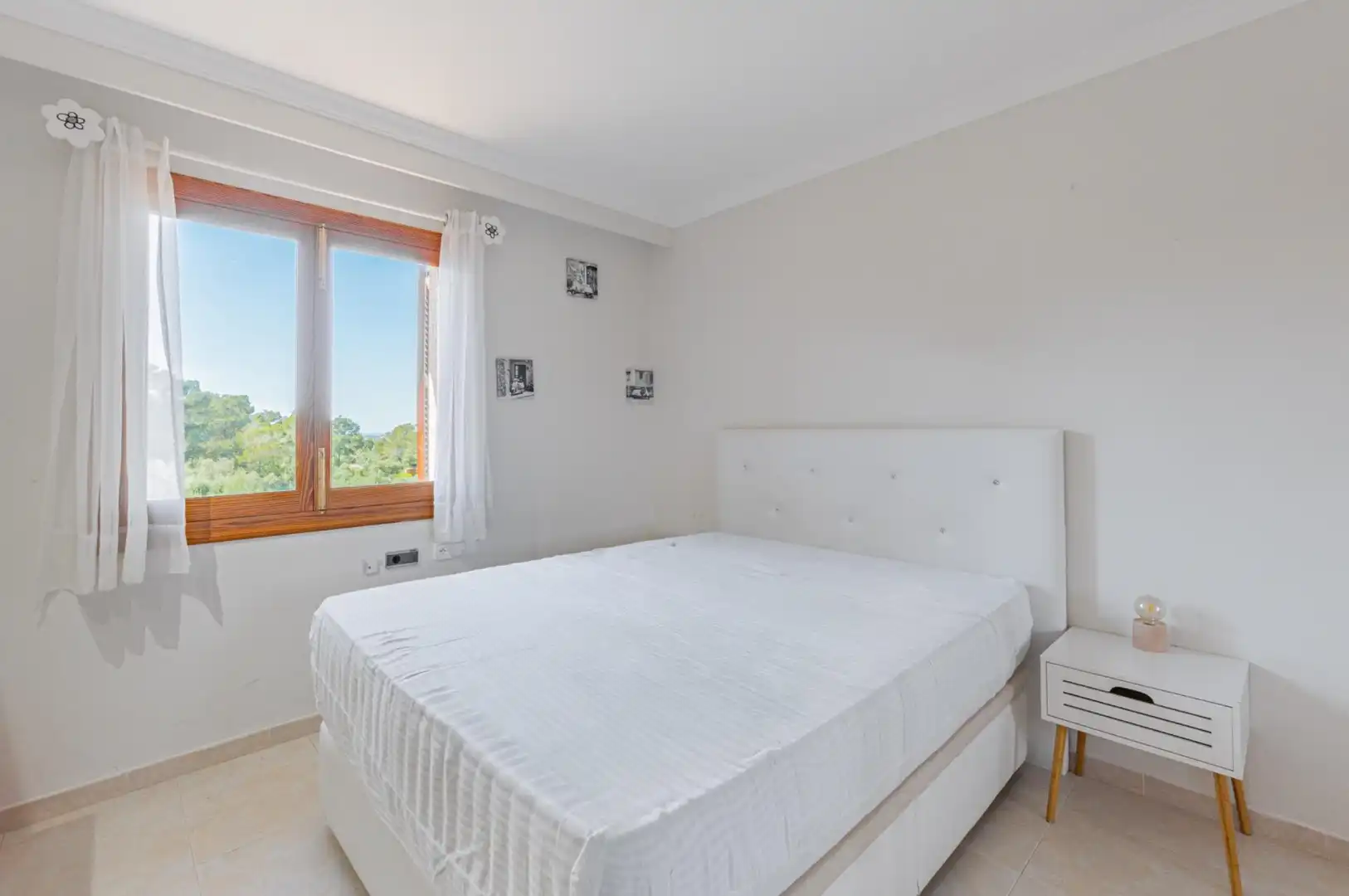 Schlafzimmer von Country house zum Verkauf in  Palma de Mallorca mit Klimaanlage, Privatgarten und Terrasse