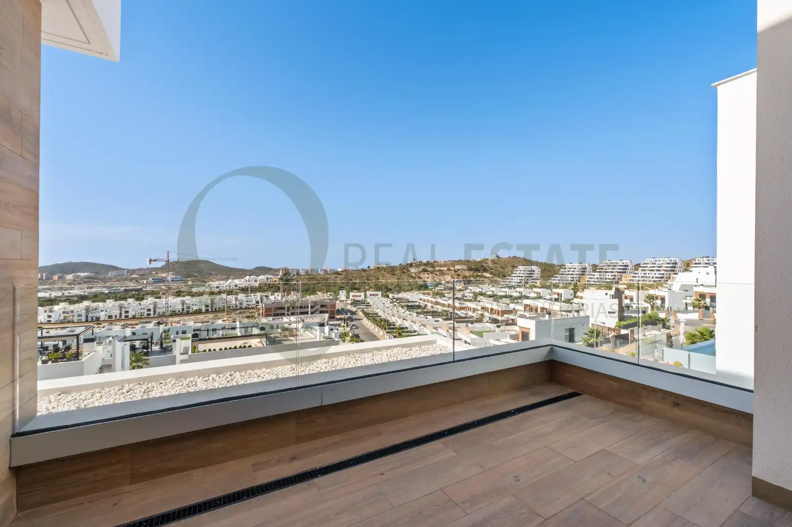 Terraza de Casa o chalet en venta en Benidorm con Aire acondicionado, Calefacción y Jardín privado