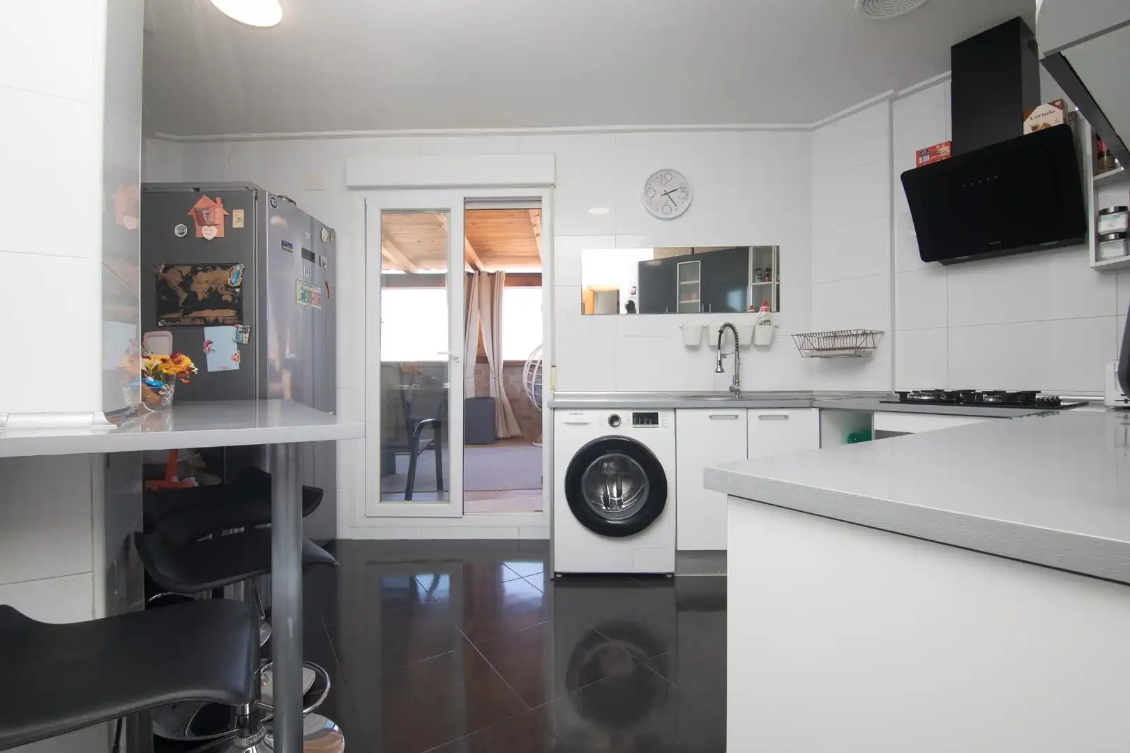 Cocina de Ático en venta en Elche / Elx con Aire acondicionado, Calefacción y Terraza