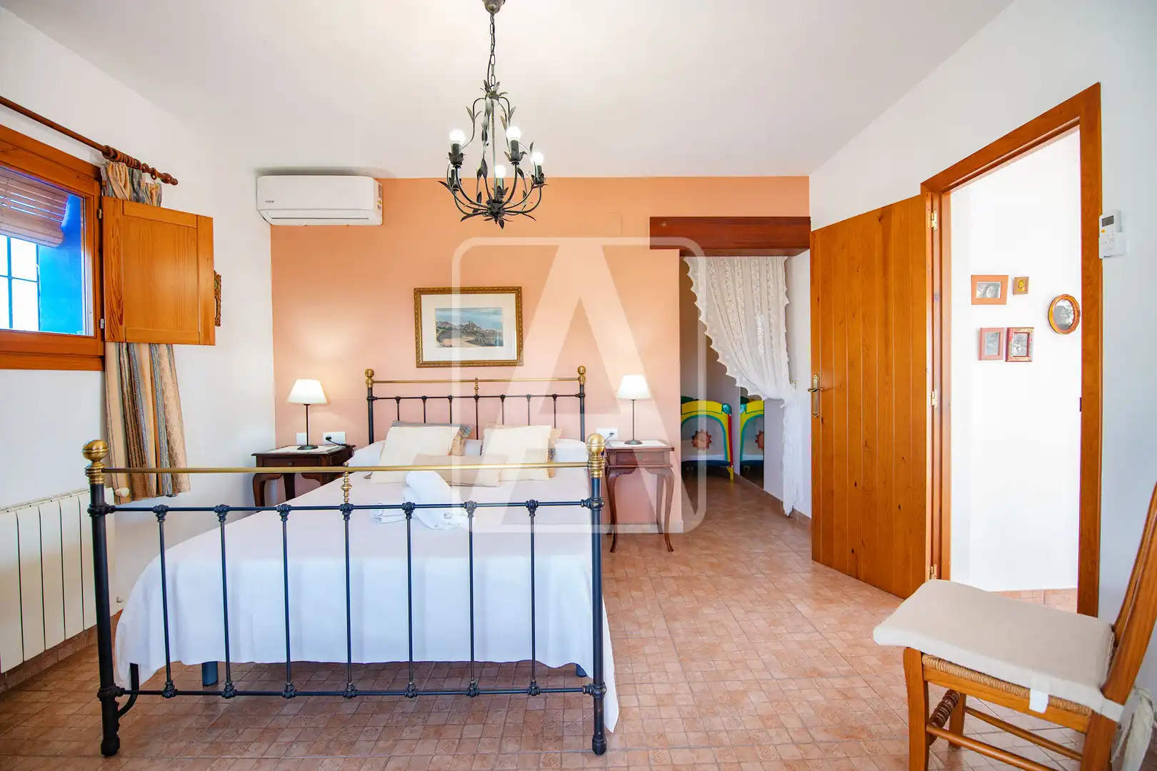 Dormitori de Finca rústica en venda en Teulada amb Aire condicionat, Calefacció i Jardí privat