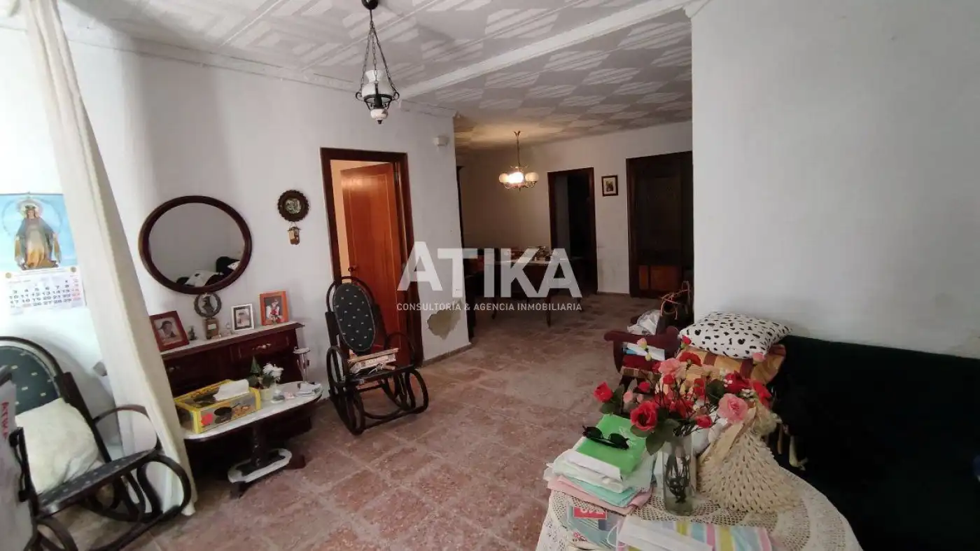 Sala d'estar de Casa o xalet en venda en Albaida amb Calefacció i Terrassa