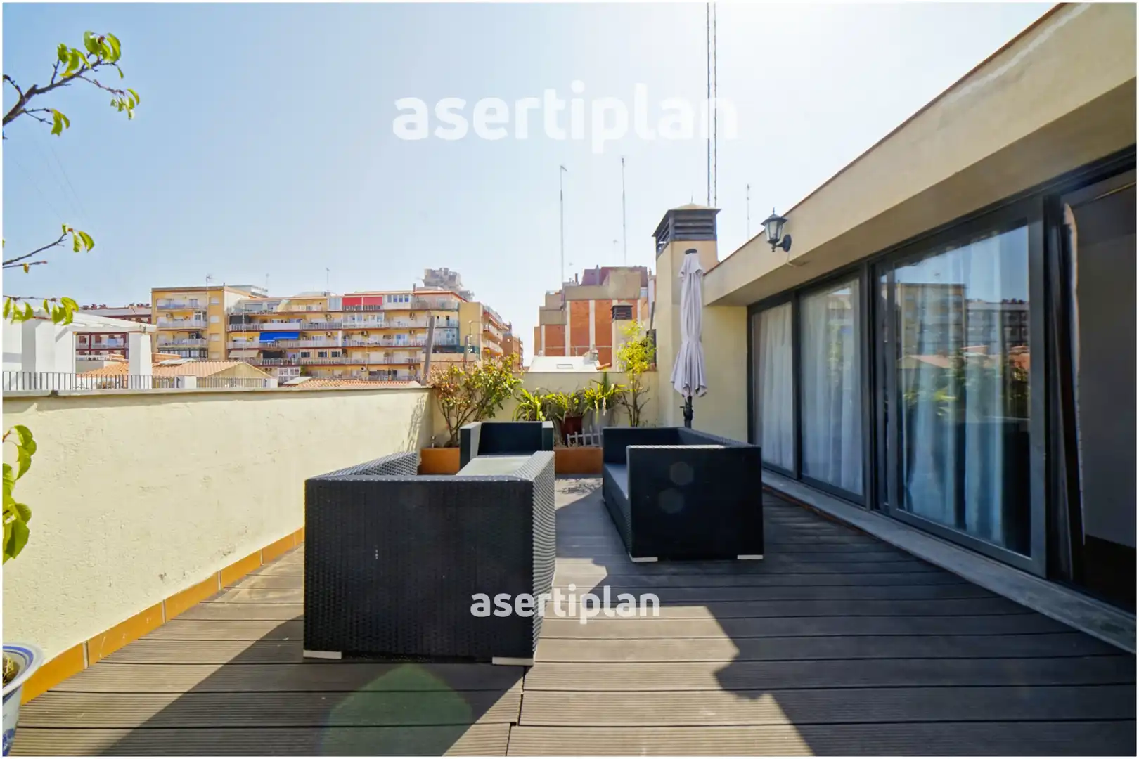 Terraza de Piso en venta en Mataró con Aire acondicionado, Calefacción y Parquet
