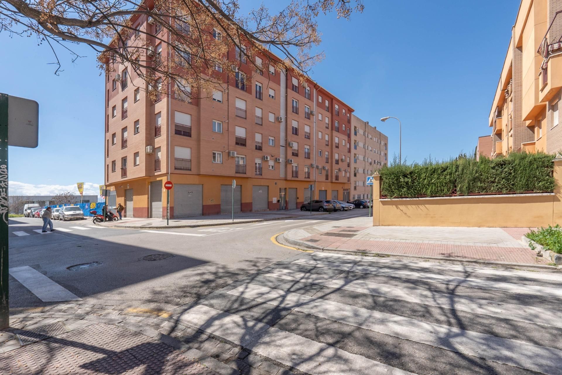 Exterior view of Flat for sale in  Granada Capital  with Air Conditioner, Heating and Parquet flooring