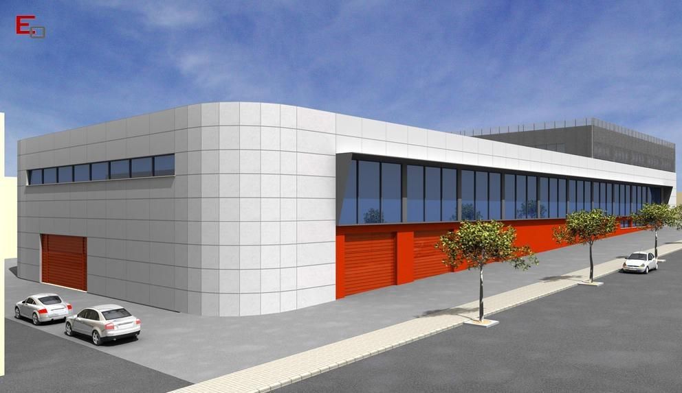 Exterior view of Industrial land for sale in Badalona