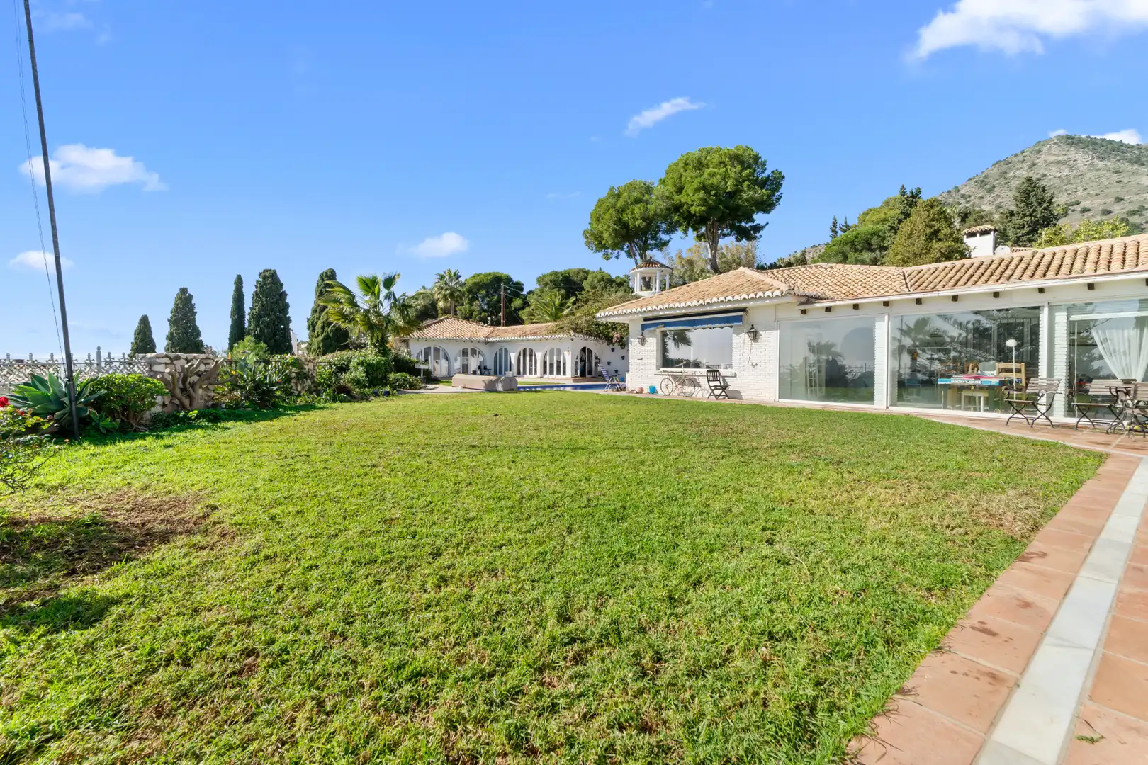 Jardín de Casa o chalet en venta en Benalmádena con Aire acondicionado, Jardín privado y Terraza