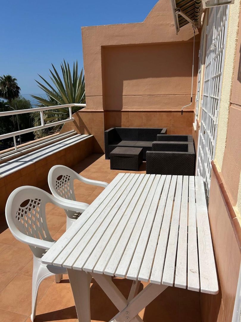 Terrace of Attic to rent in Roquetas de Mar  with Private garden, Terrace and Furnished