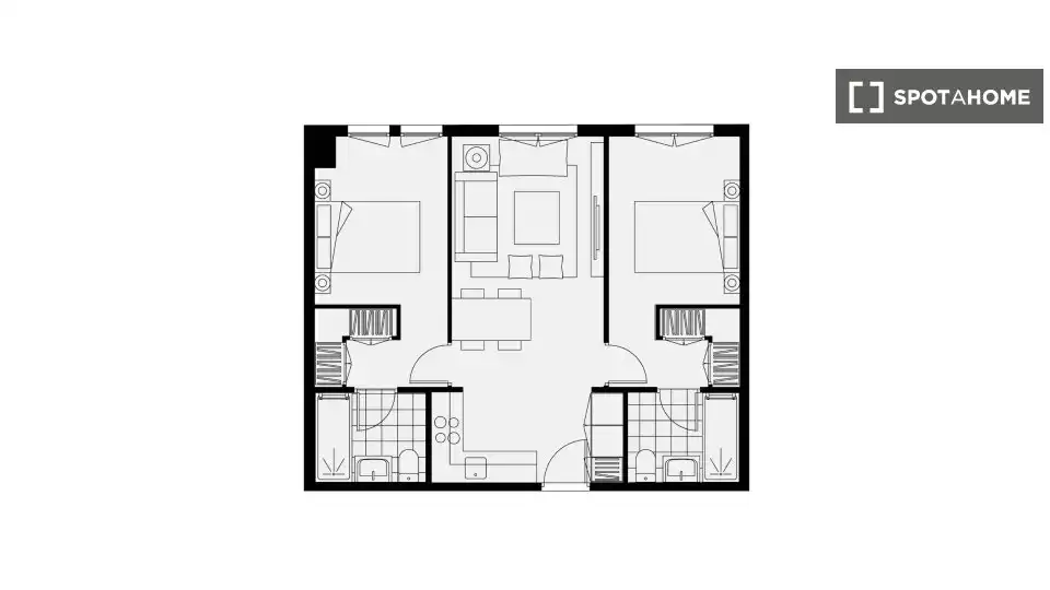 Wohnung zur Miete in Ensanche de Vallecas - La Gavia