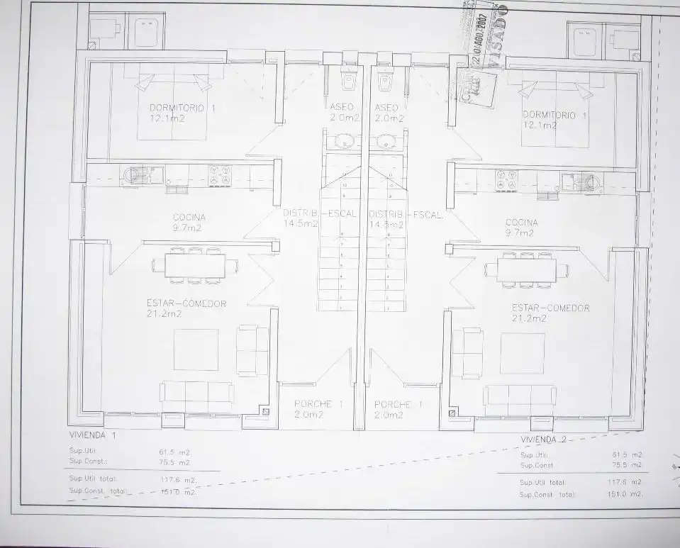 Einfamilien-Reihenhaus zum Verkauf in Torres del Río mit Privatgarten