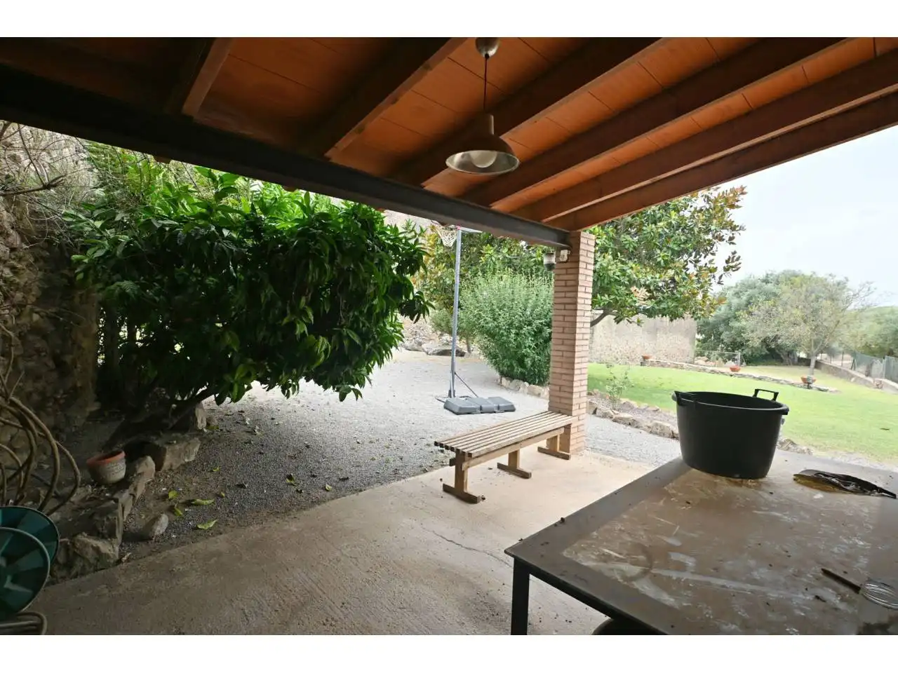 Terrassa de Finca rústica en venda en La Tallada d'Empordà amb Aire condicionat, Calefacció i Jardí privat
