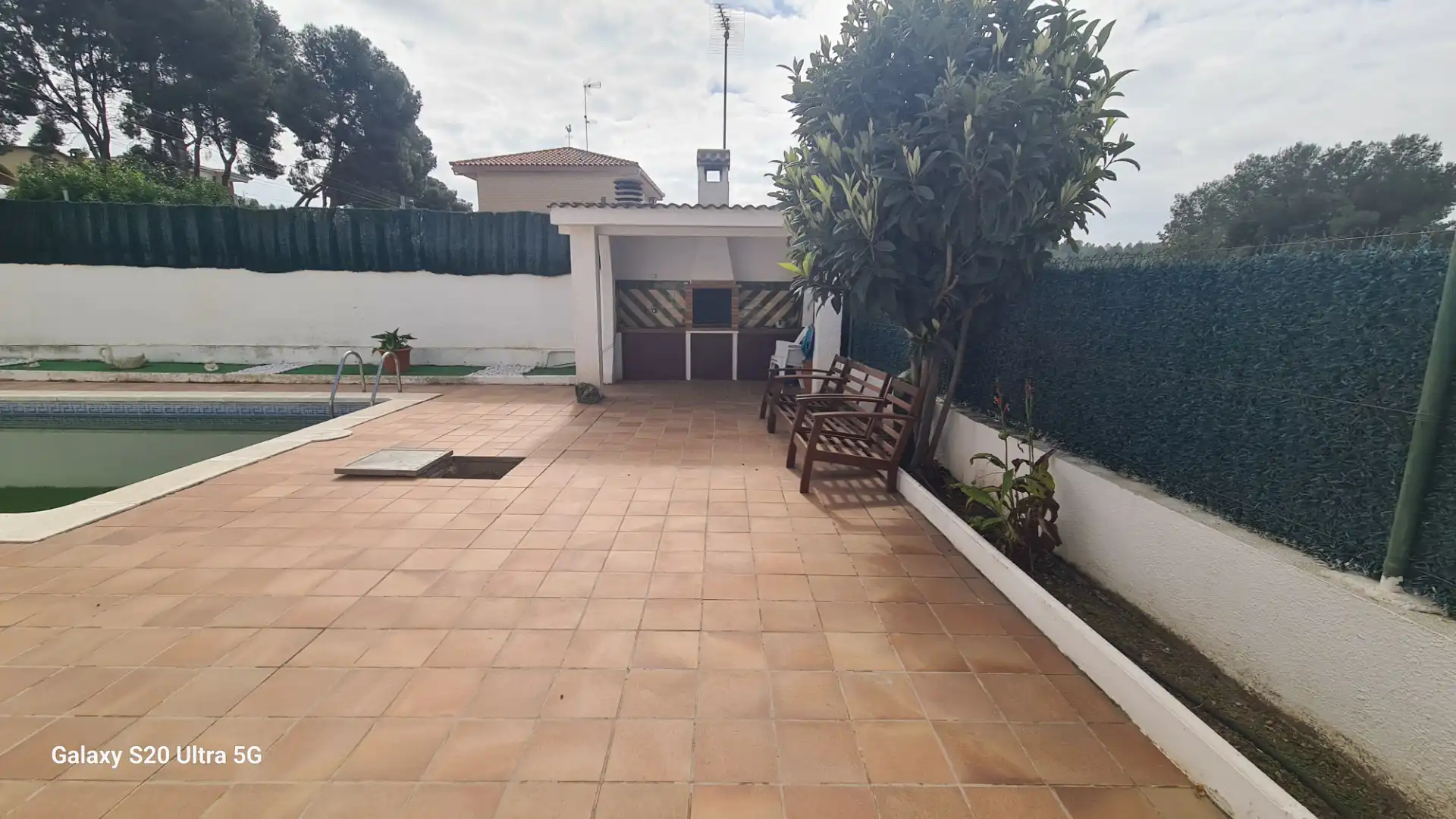 Jardín de Casa o chalet en venta en La Pobla de Montornès   con Aire acondicionado, Calefacción y Jardín privado