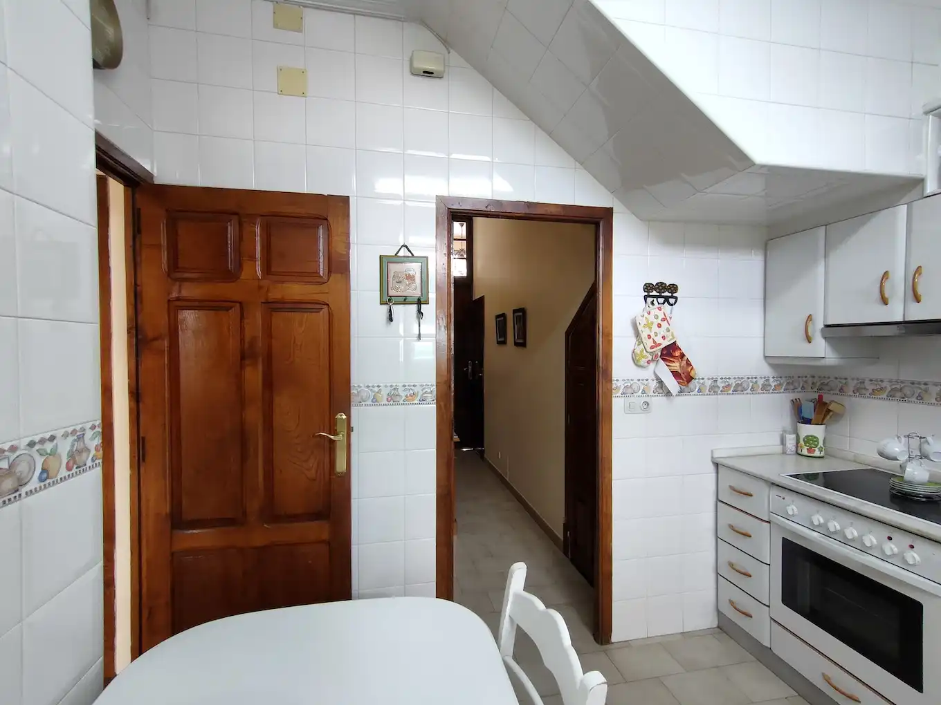 Cocina de Casa adosada en venta en Arzúa con Calefacción, Terraza y Trastero