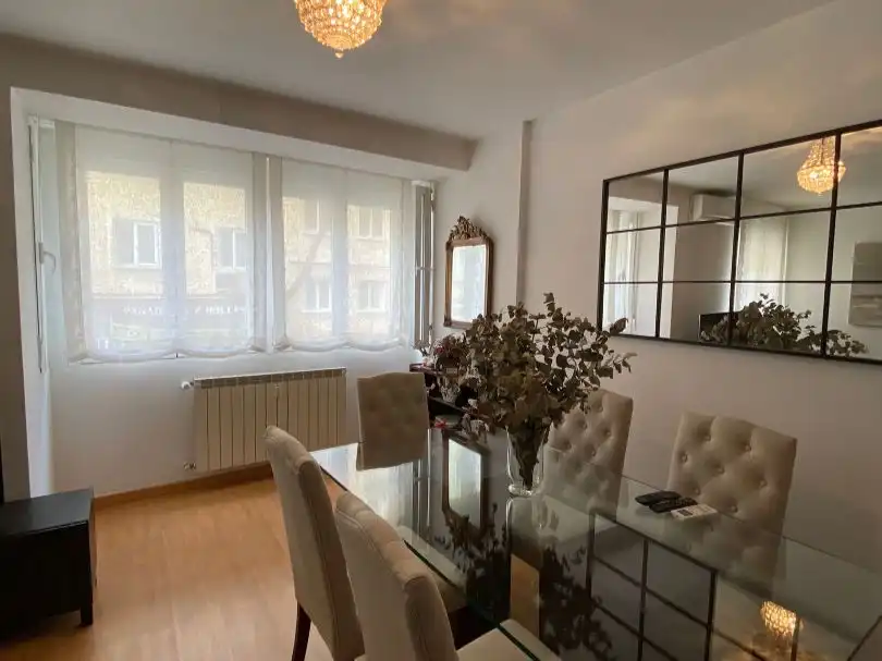Dining room of Flat for rent in  Madrid Capital  with Air Conditioner
