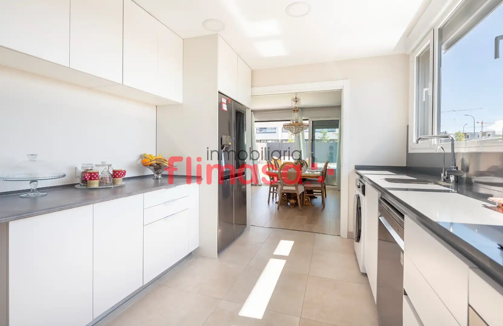 Cocina de Casa adosada en venta en Villaviciosa de Odón con Aire acondicionado, Calefacción y Jardín privado
