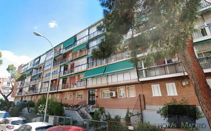Exterior view of Flat for sale in  Madrid Capital  with Heating and Parquet flooring
