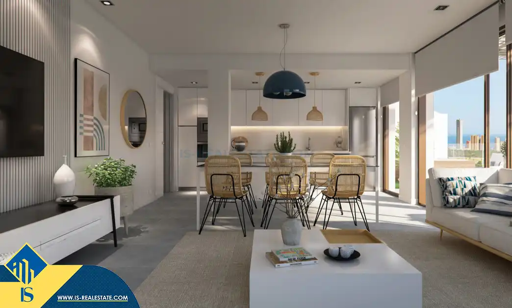 Apartament amb piscina en venda a Balcón de Finestrat - Terra Marina, imagen 4