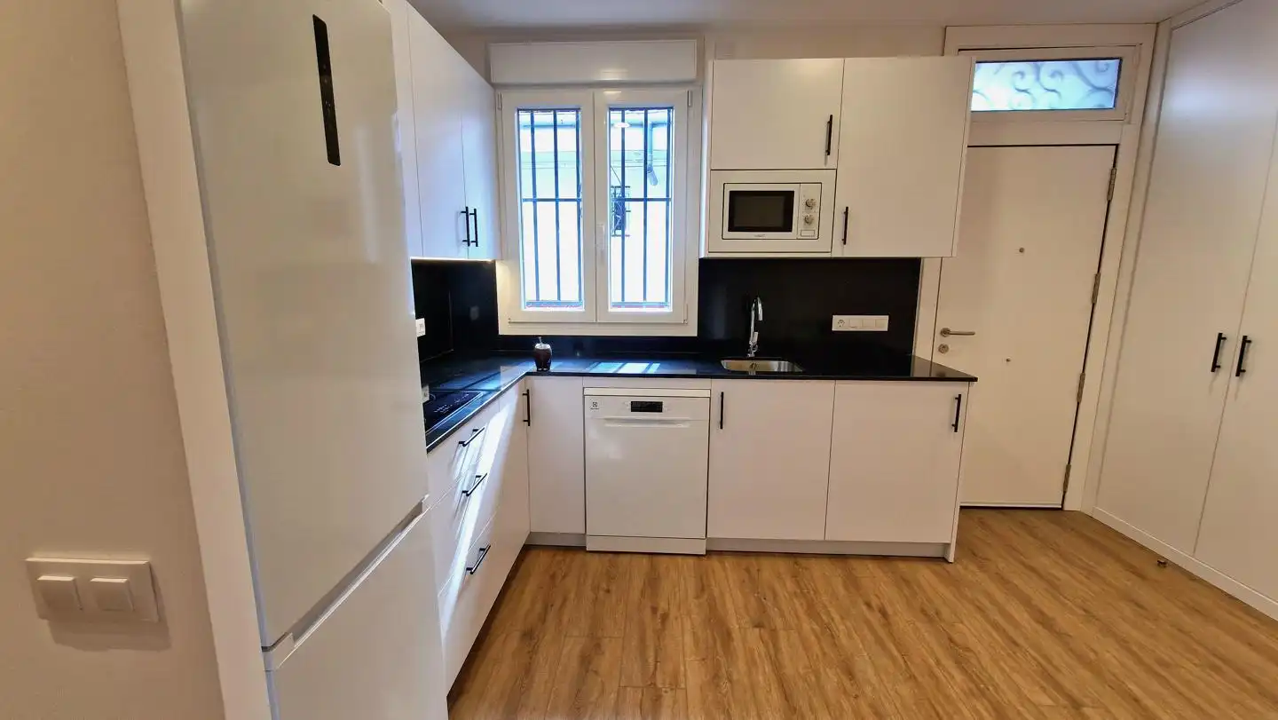 Küche von Wohnung zum Verkauf in Madrid mit Klimaanlage
