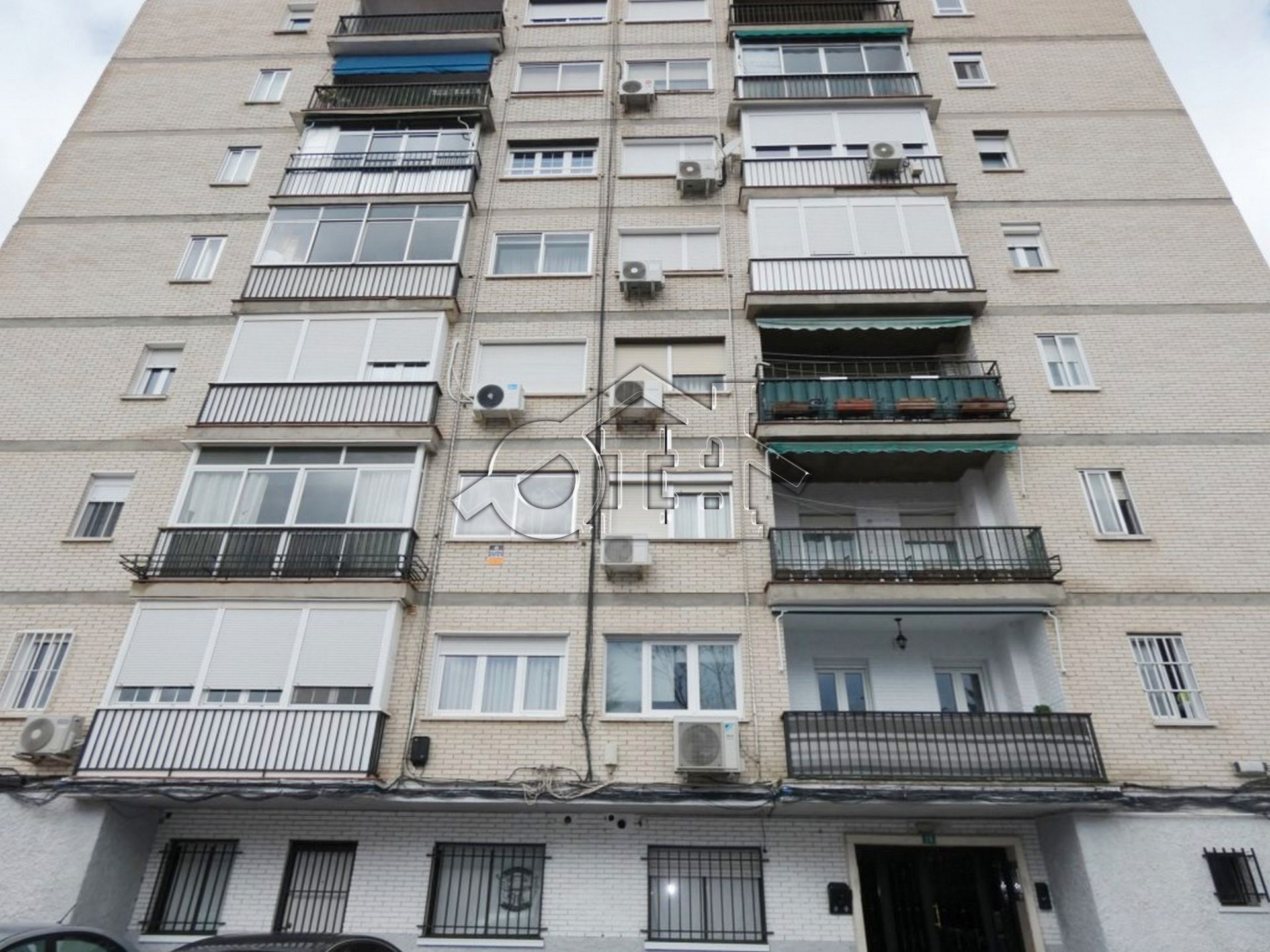 Exterior view of Flat for sale in Coslada  with Air Conditioner, Heating and Private garden