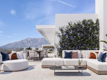 Penthouse mit Pool zum Verkauf in Mijas Golf