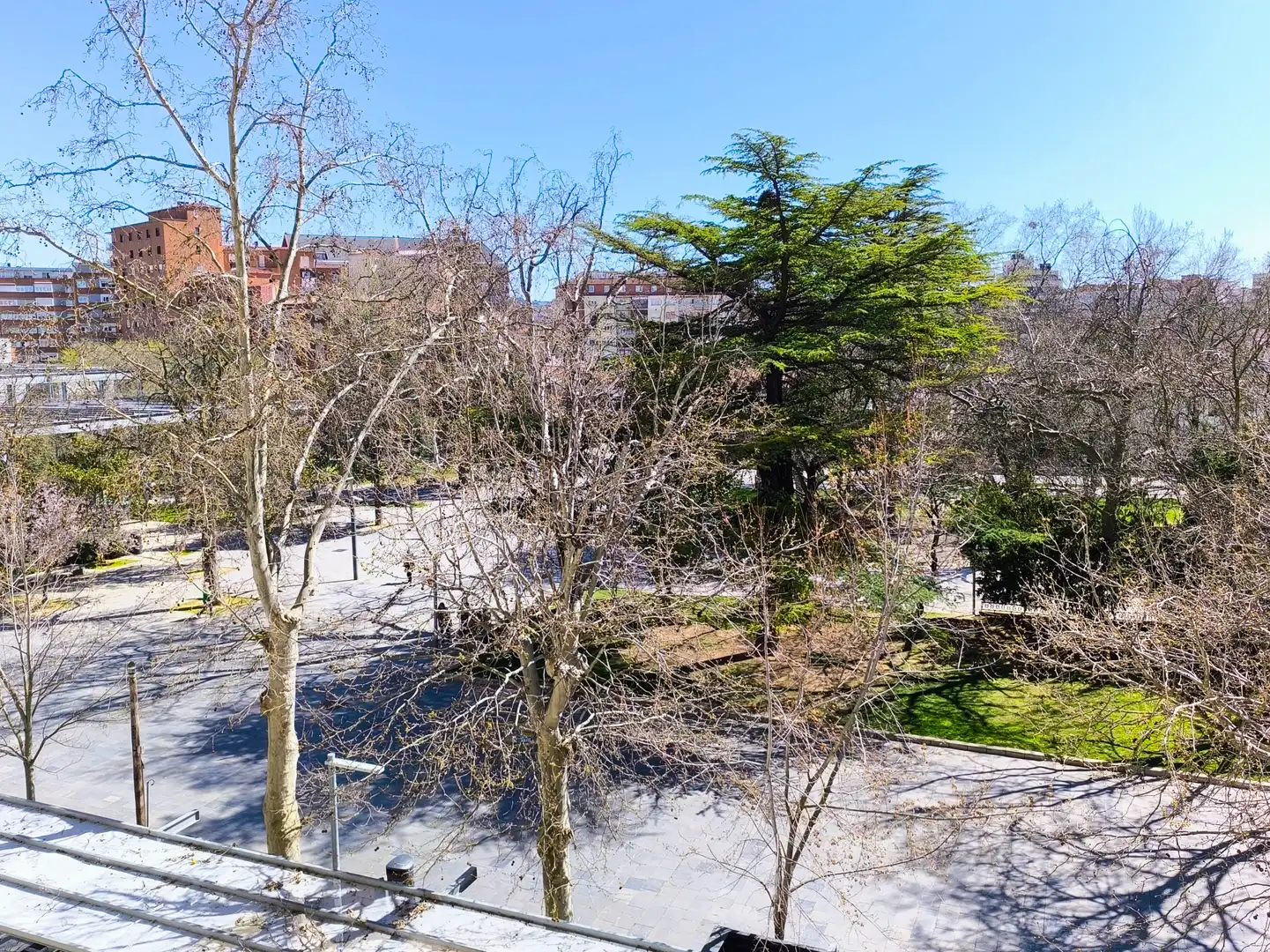 Garten von Wohnung zum Verkauf in Palencia mit Klimaanlage, Heizung und Parkett