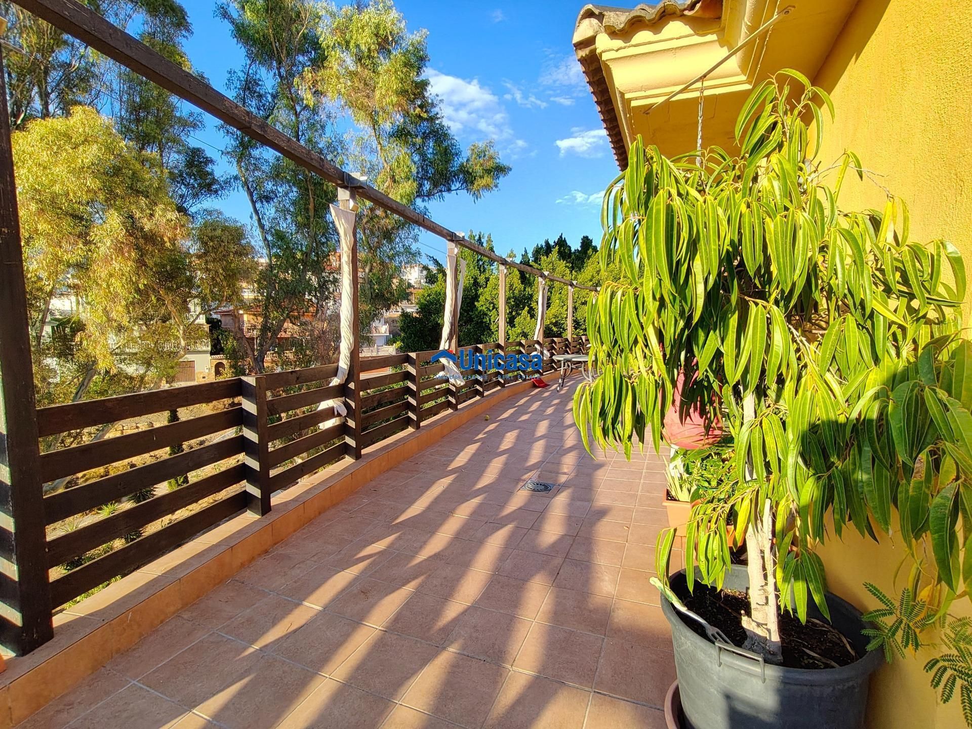 Terraza de Casa o chalet en venta en Málaga Capital con Aire acondicionado, Calefacción y Jardín privado