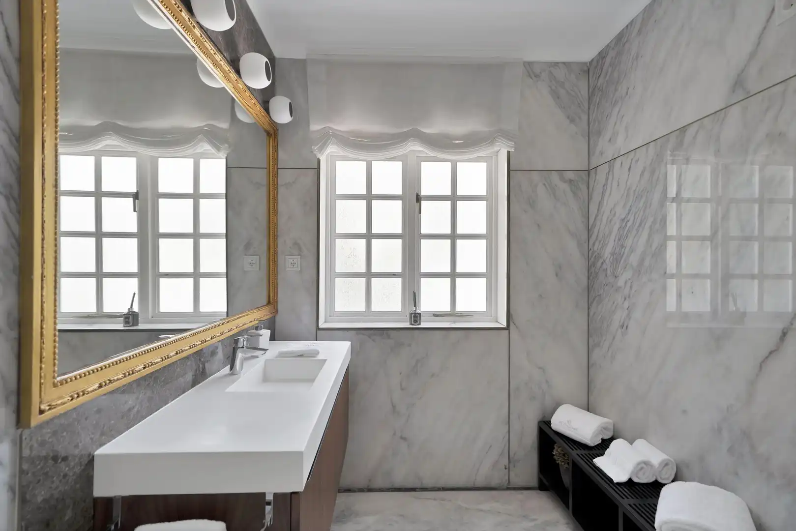 Badezimmer von Haus oder Chalet zur Miete in Marbella mit Heizung, Privatgarten und Terrasse