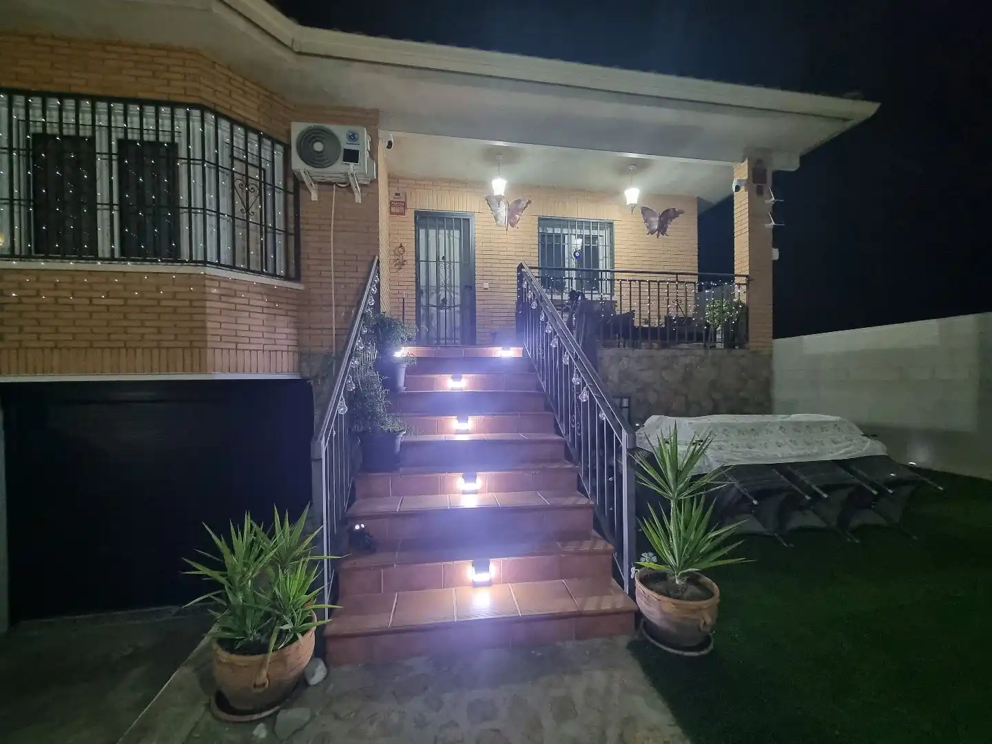 Terrassa de Casa o xalet en venda en Hormigos amb Aire condicionat i Piscina