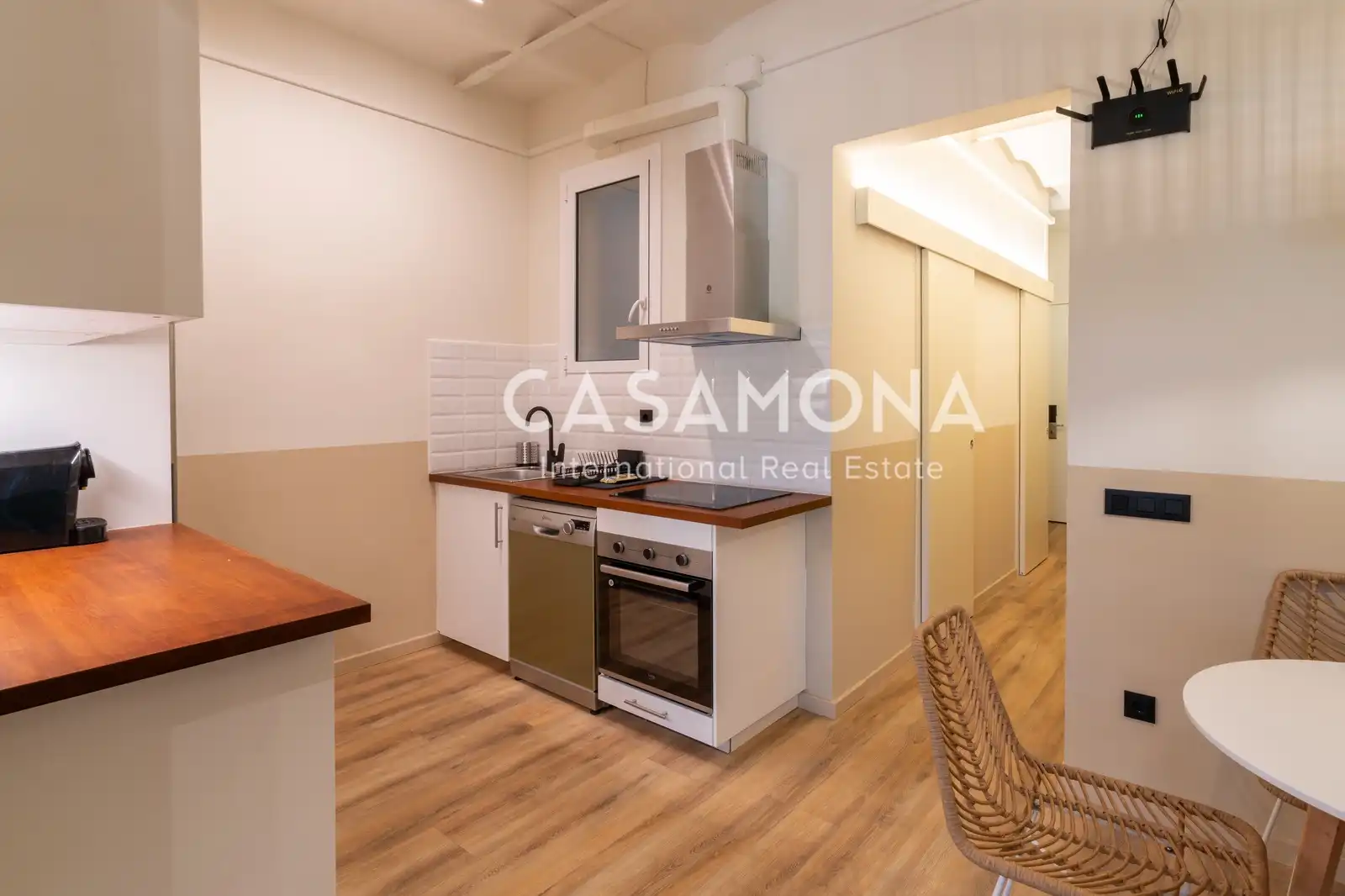 Kitchen of Apartments for rent in Sant Martí