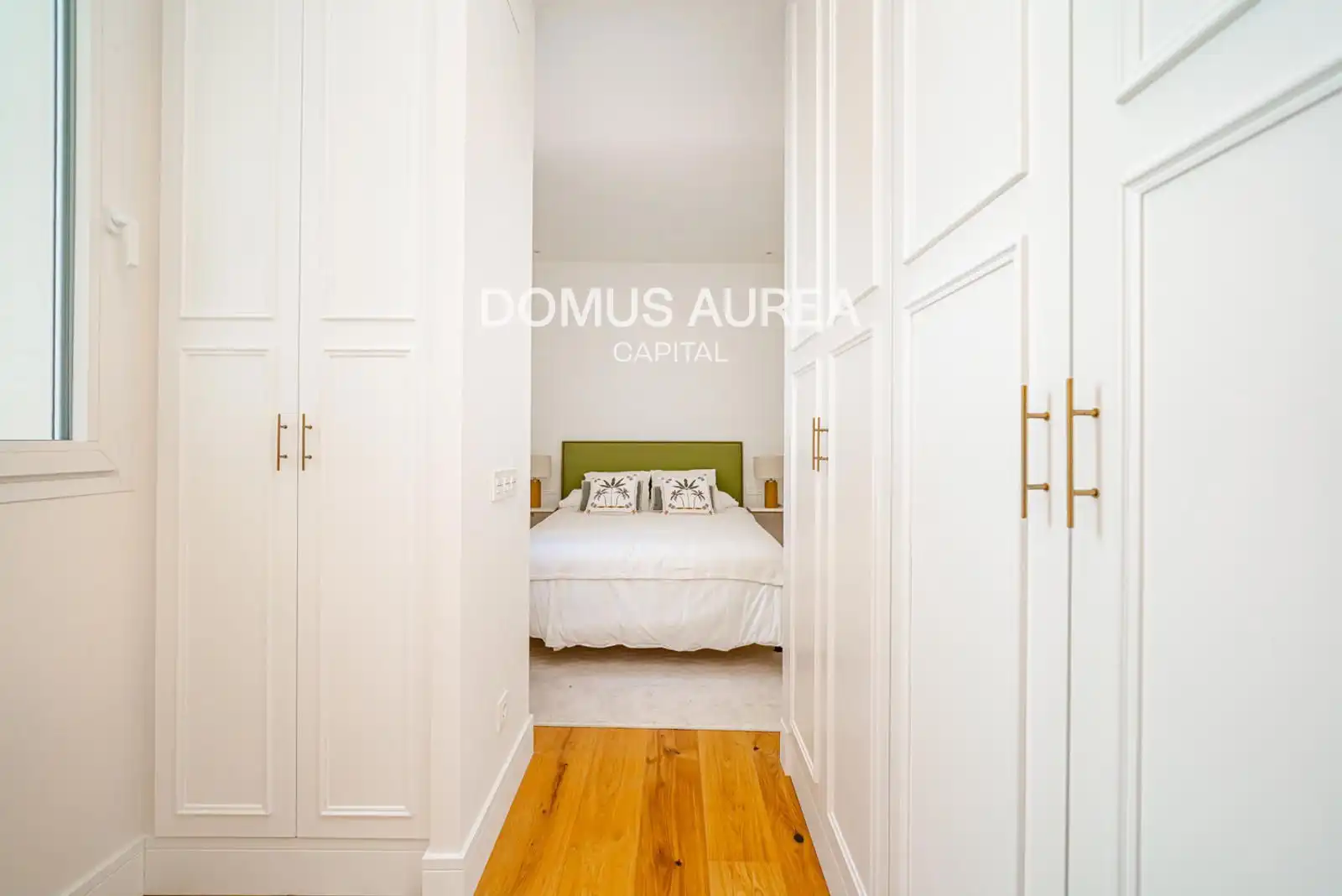 Bedroom of Flat for rent in Madrid  with Air Conditioner, Heating and Parquet flooring