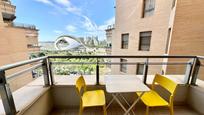 Terrace of Flat for sale in  Valencia Capital  with Air Conditioner, Heating and Private garden