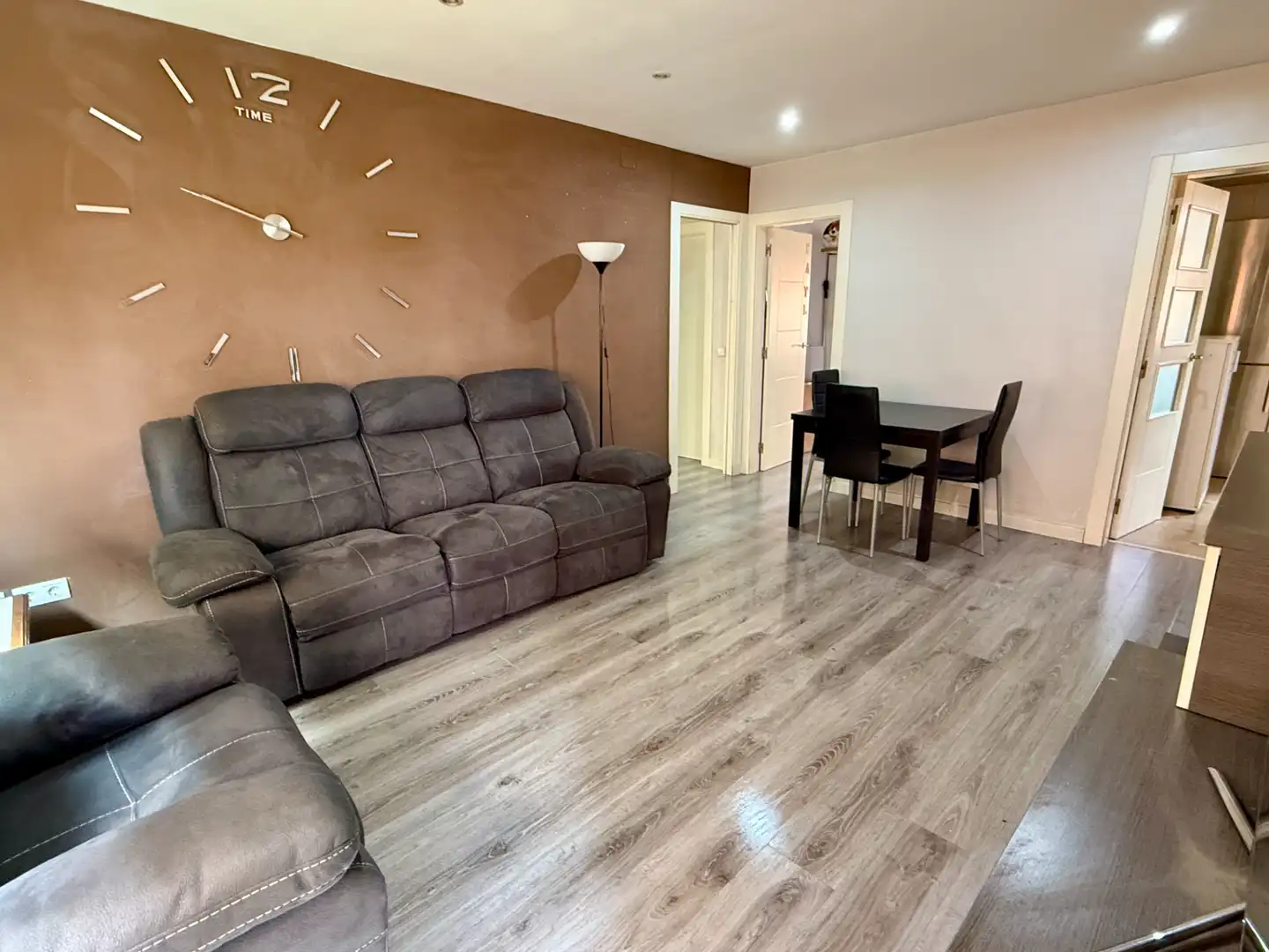 Sala de estar de Piso en venta en Barcelona con Aire acondicionado, Calefacción y Parquet