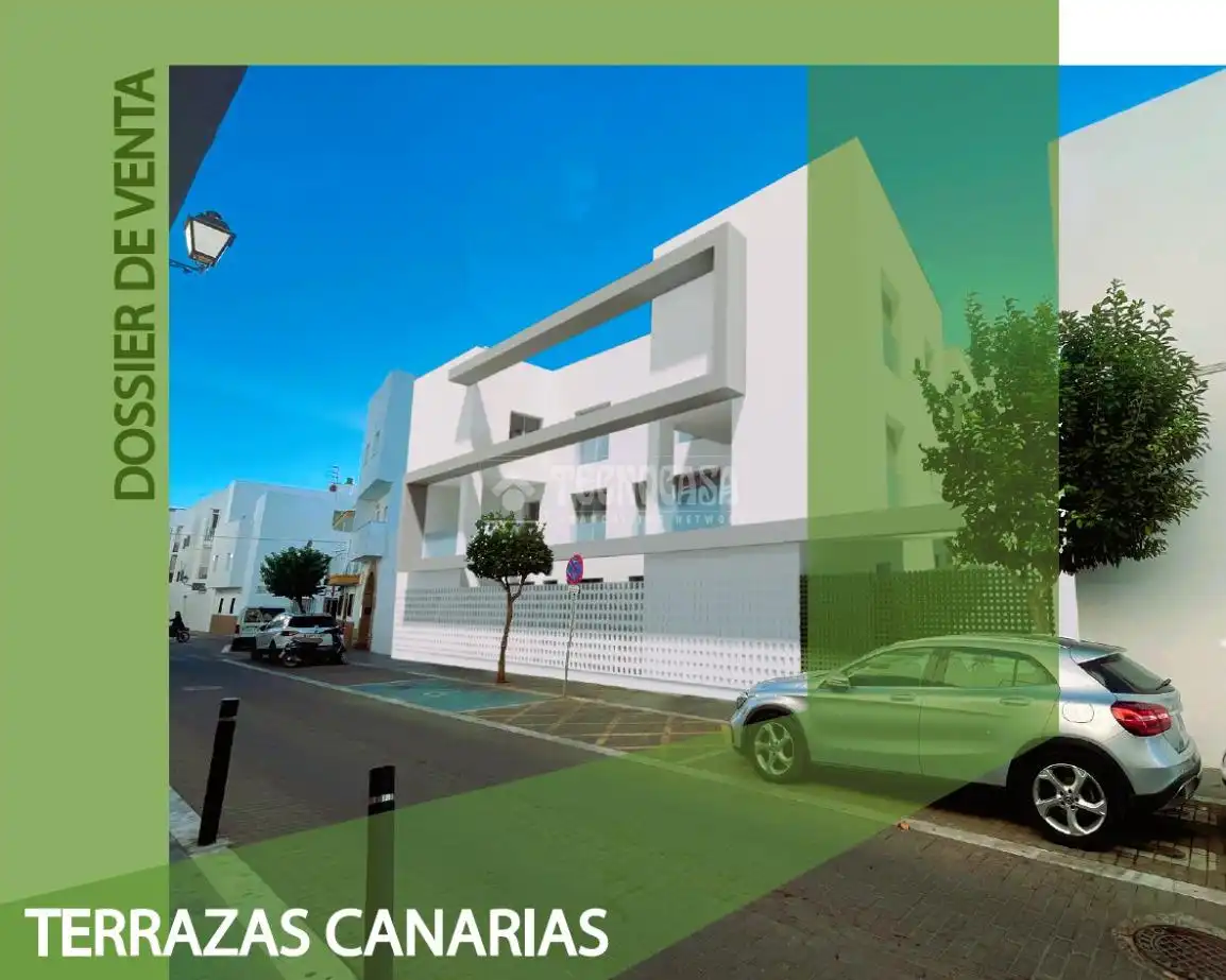 Vista exterior de Pis en venda en Conil de la Frontera amb Aire condicionat, Calefacció i Traster
