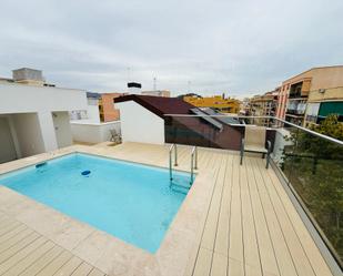 Swimming pool of Study to rent in Málaga Capital  with Air Conditioner, Furnished and Microwave