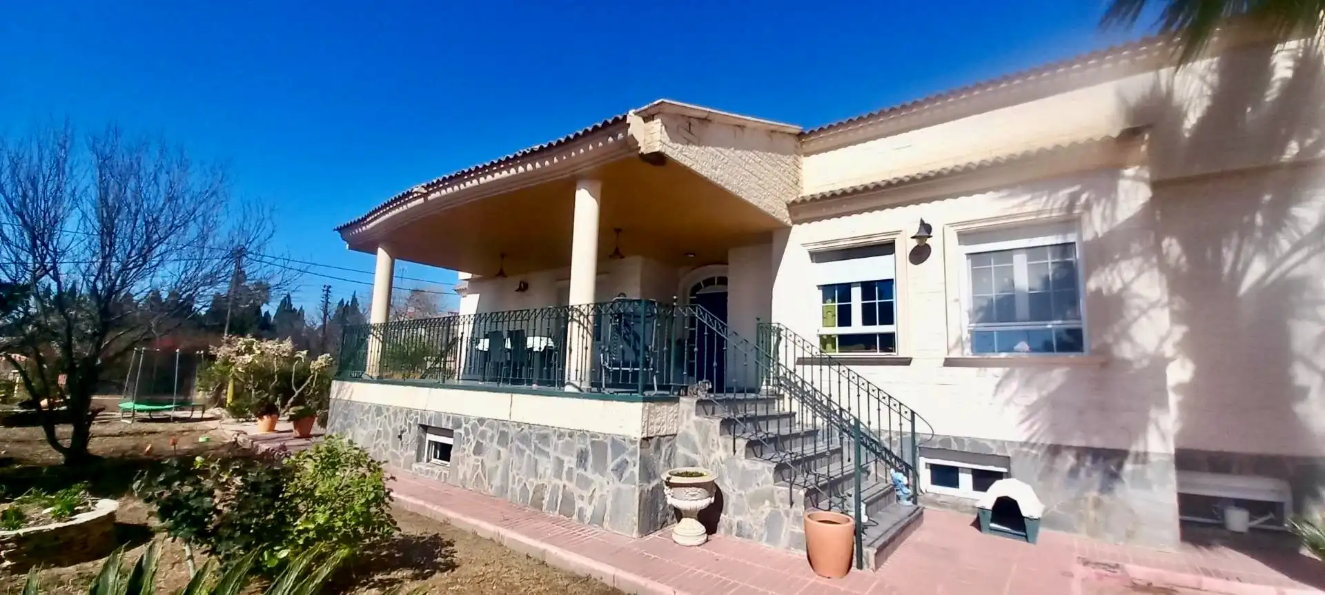 Exterior view of Houses for sale in San Vicente del Raspeig / Sant Vicent del Raspeig  with Heating, Private garden and Terrace