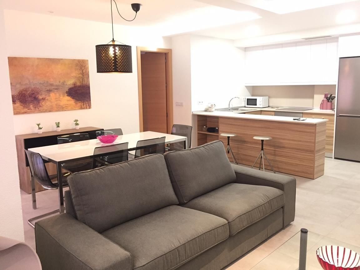 Living room of Flat for sale in Elche / Elx  with Air Conditioner, Heating and Balcony