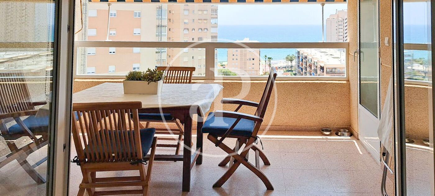 Terrace of Flat for sale in El Campello  with Air Conditioner, Heating and Private garden