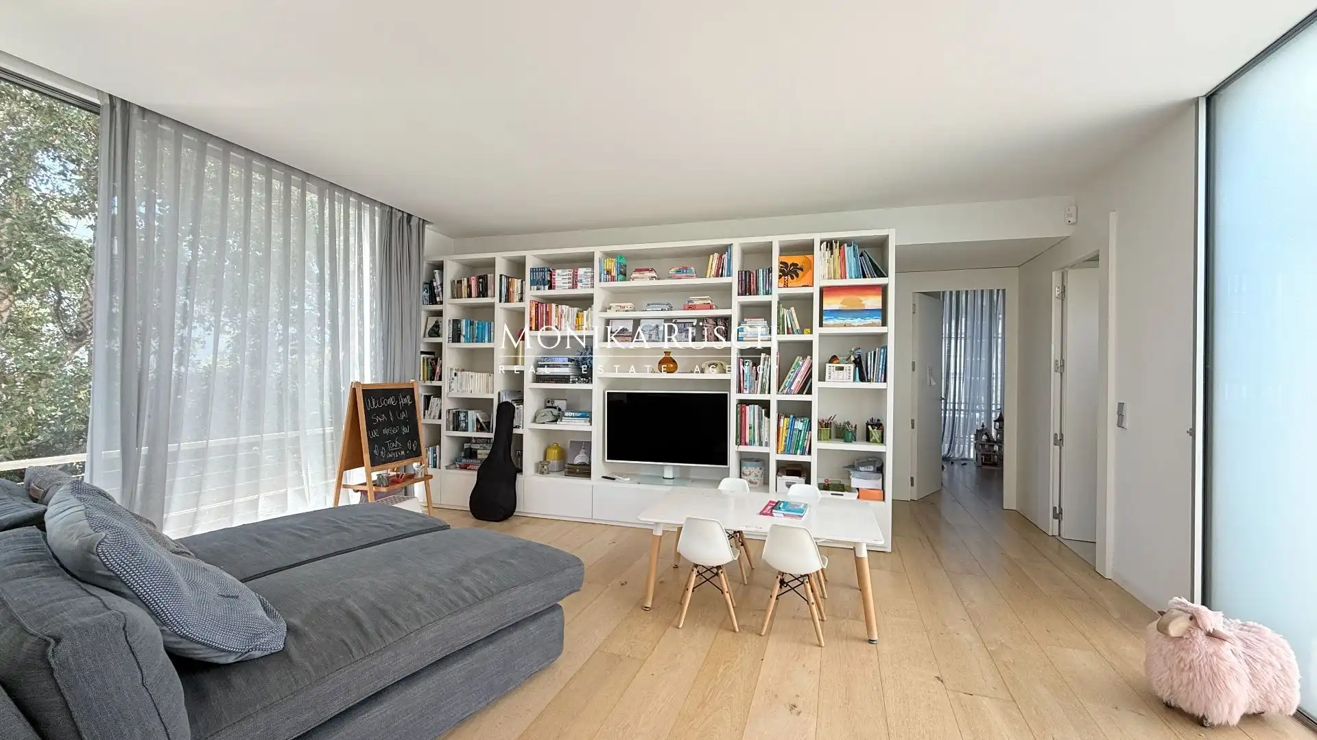 Living room of Houses for rent in Castelldefels  with Air Conditioner, Heating and Private garden