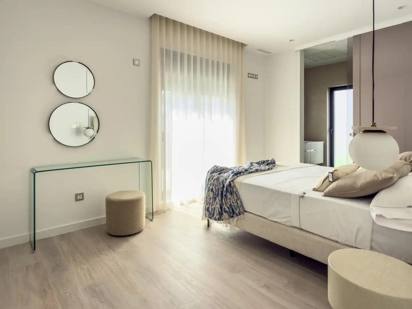 Habitación de Casa o chalet de alquiler en Finestrat con Aire acondicionado, Calefacción y Jardín privado