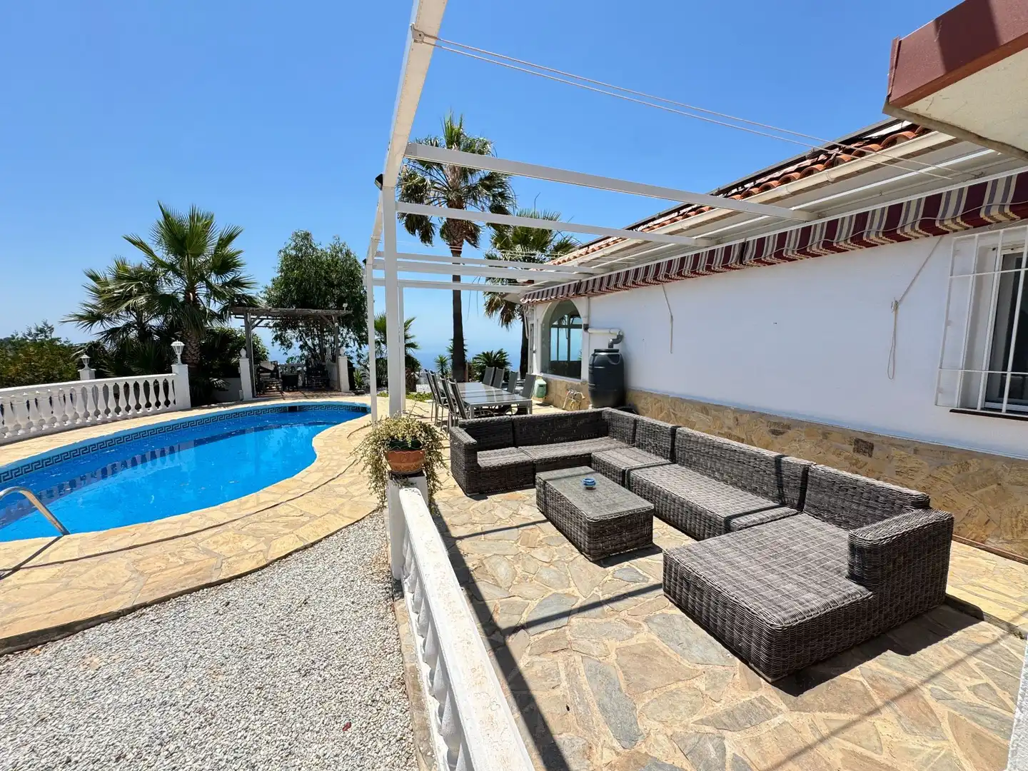 Terrassa de Finca rústica en venda en Arenas amb Aire condicionat, Jardí privat i Terrassa