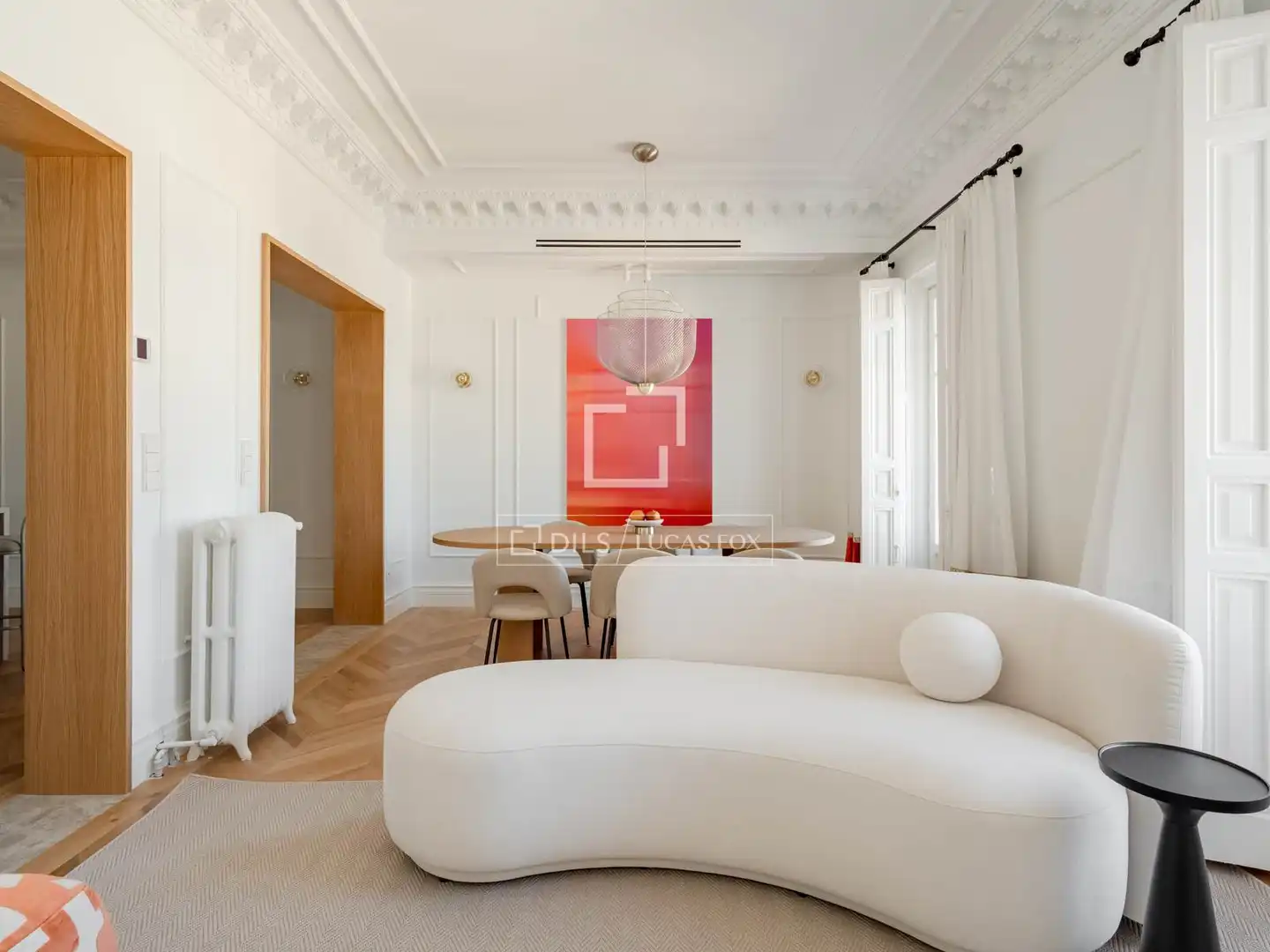 Wohnzimmer von Wohnung zum Verkauf in Madrid mit Klimaanlage, Heizung und Abstellraum