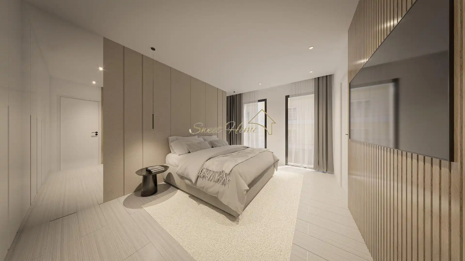 Bedroom of Houses for sale in El Masnou  with Air Conditioner, Private garden and Terrace